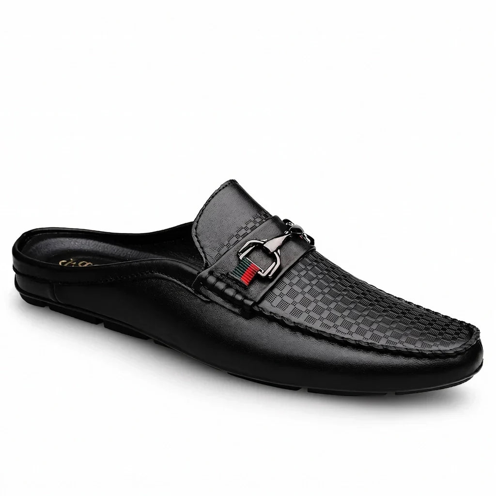 Renley Woven Mule Loafers