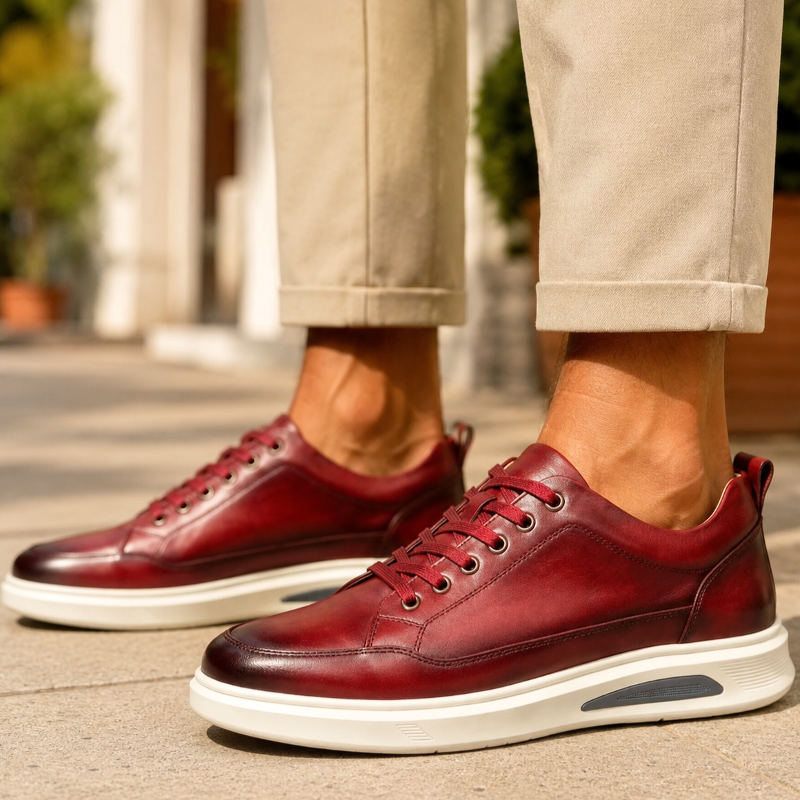 Sawyer Handcrafted Leather Trainer
