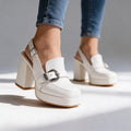 Ridley Slingback Block Heels