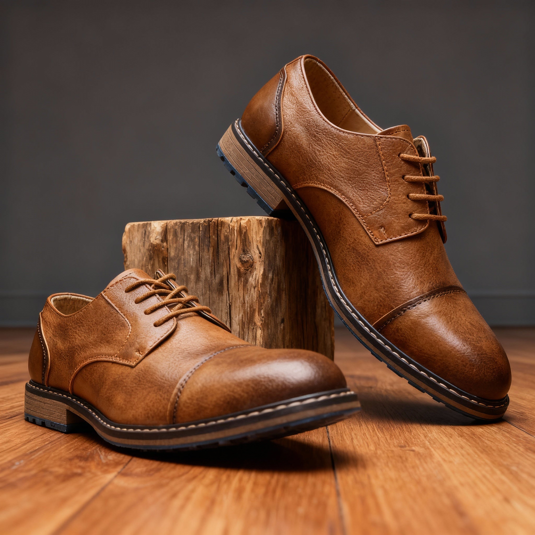 Milo Cap-Toe Derbies